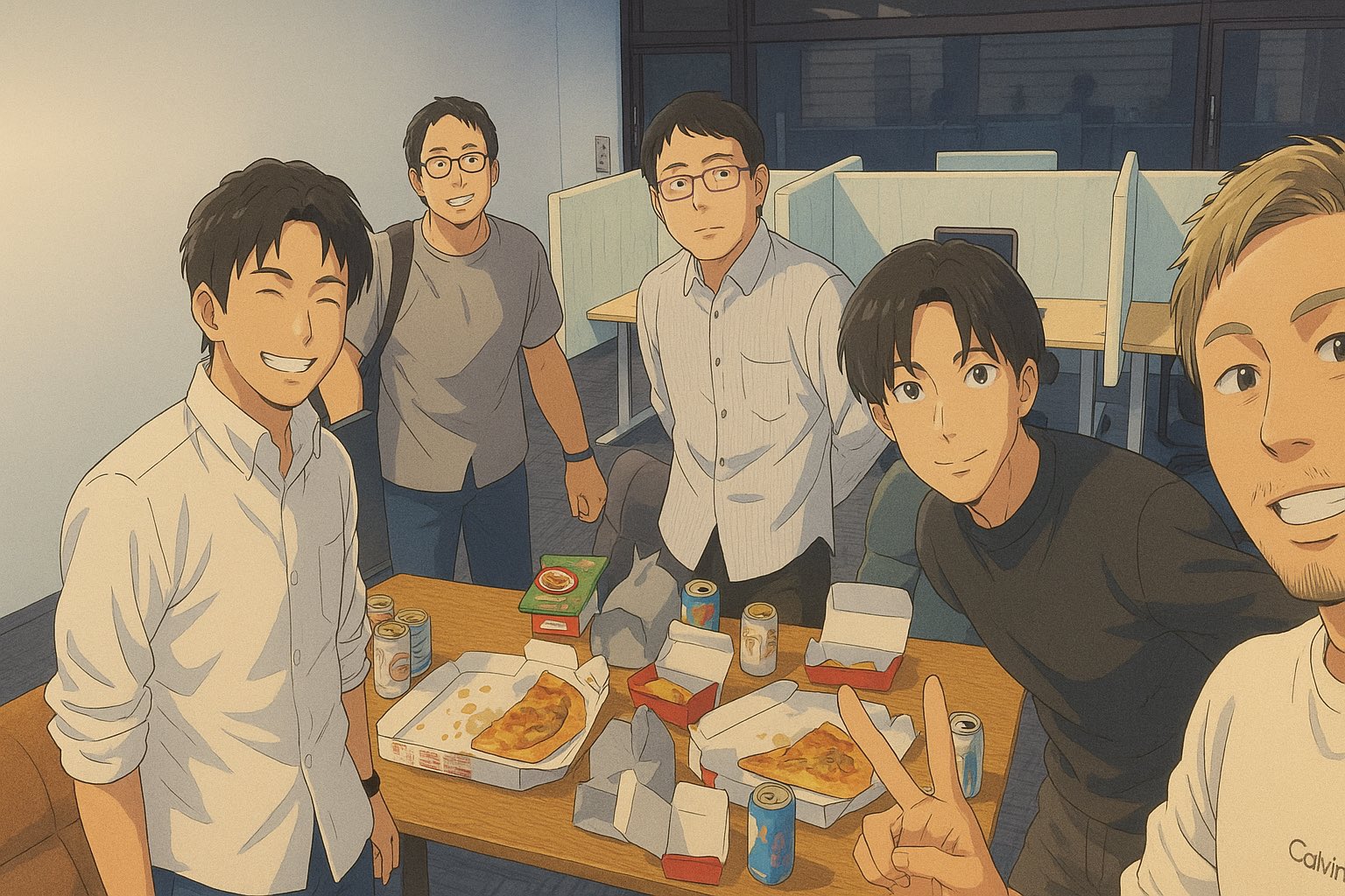 プラチナ会計士Villageのイベント（ピザ会）